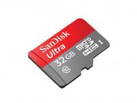 Sandisk Карта памяти Micro SDHC 32Gb Class 10 SDSQUNC-032G-GN6MA + адаптер