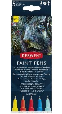 Derwent Набор капиллярных ручек "Paint Pen №1", 5 штук