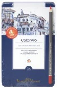 Bruno Visconti (Бруно Висконти) Карандаши цветные "ColorPro", 12 цветов