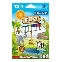 Centropen Набор фломастеров &quot;Zoo&quot;, 13 цветов