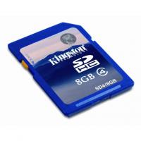 Kingston SD HC Flash Card 16Gb Class 4 SDHC, 8Гб, Class 4