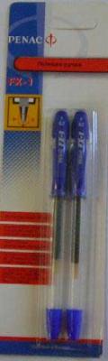 Penac Ручки гелевые "FX-1", чернила синие, 2 штуки