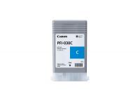 Canon Чернила пигментные   Pigment Ink PFI-030 (Cyan) Голубой, 55 мл., (3490C001AA)