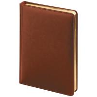 Альт Ежедневник датированный на 2018 год "Sidney Nebraska", А5, 168 листов, коричневый