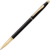 Cross Ручка-роллер "Century Classic", цвет - черно-золотистый