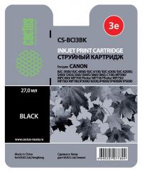 Cactus cs-bci3bk совместимый черный для canon bjc-3000/ bjc-6000/ bjc-6100/ bjc-6200 (24ml)