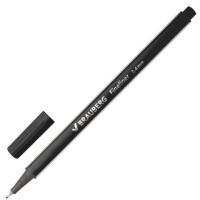 BRAUBERG Ручка капиллярная &quot;Aero&quot;, трехгранная, металлический наконечник, 0,4 мм, черная