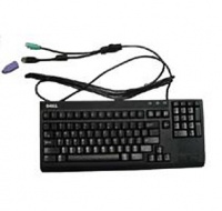 Dell Rack Keyboard Black USB+PS/2