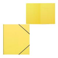 ErichKrause Папка на резинках пластиковая "Neon", A5+, желтая