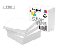 MAZARI Блок для записи, 90x90x50 мм, белый