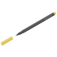 Faber-Castell Ручка капиллярная "Grip Finepen", 0,4 мм, желтая