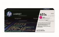 HP CE343A картридж пурпурный, № 651A