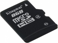 Kingston Micro SDHC флэш-карта 8 ГБ (SDC4/8GBSP)