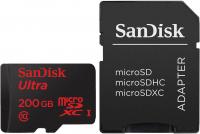 Sandisk Ultra microSDXC Class 10 UHS-I 90MB/s 200GB + SD adapter