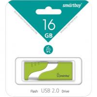 Smartbuy USB2.0 Smart Buy Hatch 16Гб, Зеленый, пластик, USB 2.0