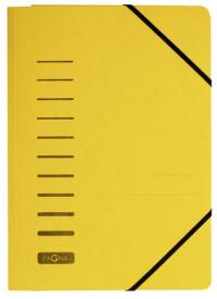 Durable Папка на резинках, A4, желтый