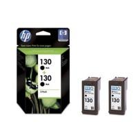 HP Картридж струйный "130" (C9504HE), черный (2 штуки)