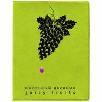 Альт Дневник"Juicy fruts" с полимерной наклейкой, А5, 48 листов