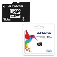 ADATA Карта памяти micro SDHC A-Data, 16GB