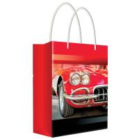 Русский дизайн Комплект пакетов подарочных "Красный автомобиль", 22x31x10 см (10 пакетов в комплекте) (количество товаров в комплекте: 10)