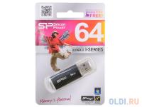 Silicon Power Внешний накопитель 64GB USB Drive &amp;lt;USB 2.0 Ultima II Black I-series (SP064GBUF2M01V1K)