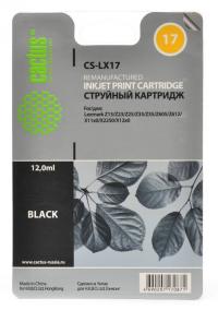 Cactus Картридж струйный CS-LX17 черный (10мл)