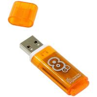Smart Buy Флэш-диск "Glossy", оранжевый