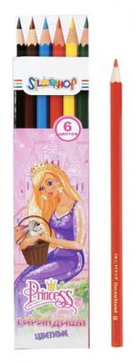 Silwerhof Цветные карандаши "Princess", 6 цветов