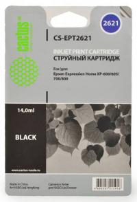 Cactus CS-EPT2621 для Epson Expression Home XP-600/605/700/800 14ml Black