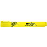 Index Текстмаркер, удлиненный корпус, желтый