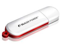 Silicon Power Флэш-диск "Silicon Power", 32Gb, LuxMini 320, USB 2.0, белый