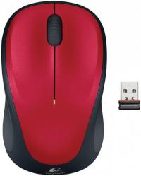 Logitech Мышь M235 красный 910-002496