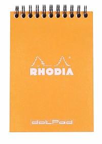 Rhodia Блокнот "Classic", оранжевый, 10,5x14,8 см, точка, 80 л