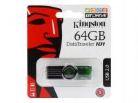 Kingston Внешний накопитель 64GB USB Drive &lt;USB 2.0&gt; DT101G2 (DT101G2/64GB)