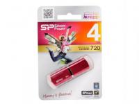 Silicon Power Внешний накопитель 4GB USB Drive &amp;lt;USB 2.0&amp;gt; LuxMini 720 Pink SP004GBUF2720V1H