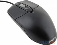 A4 Tech Мышь A4Tech OP-720, оптическая, работать без коврика на большинстве поверхностей, 800 dpi, черный, USB