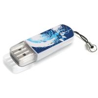 Verbatim 8gb store n go mini graffiti 98162 usb2.0 синий/рисунок