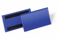 Durable Карман для маркировки, с магнитным креплением, 150x67 мм, синий