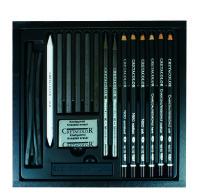 Cretacolor Художественный набор "Black box", 20 предметов