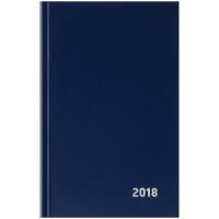 OfficeSpace Ежедневник датированный, A5, 168 листов, бумвинил, синий, на 2018 год