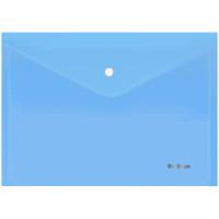 Berlingo Комплект папок-конвертов на кнопке "Starlight", А4, 180 мкм, голубой (10 штук в комплекте) (количество товаров в комплекте: 10)