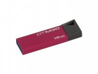 Kingston Флешка USB 16Gb  DataTraveler Mini USB3.0 DTM30R/16GB красный