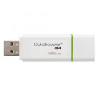 Kingston 128GB DataTraveler Generation 4 (DTIG4/128GB) USB 3.0 Бело-зеленый
