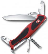 Victorinox Нож перочинный RangerGrip 61 0.9553.MC 130мм 11 функций красно-чёрный