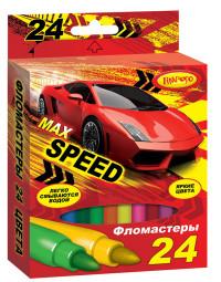 Limpopo Фломастеры "Max speed", 24 цвета