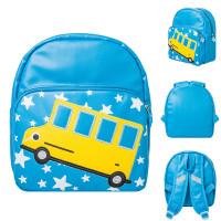 Action! Рюкзак детский "Автобус", 23x20x7 см, цвет синий