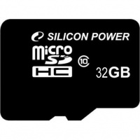 Silicon Power Micro SecureDigital 32Gb HC  class10 (SP032GBSTH010V10)