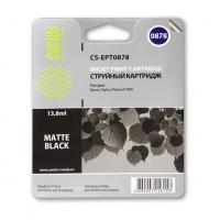 Cactus CS-EPT0878 Картридж струйный, Черный, Стандартная, нет