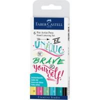 Faber-Castell Набор для леттеринга "Базовый", 6 цветов