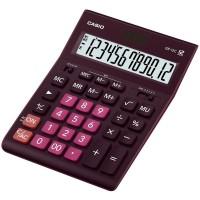 Casio Калькулятор настольный "GR-12C", 12 разрядов, бордо